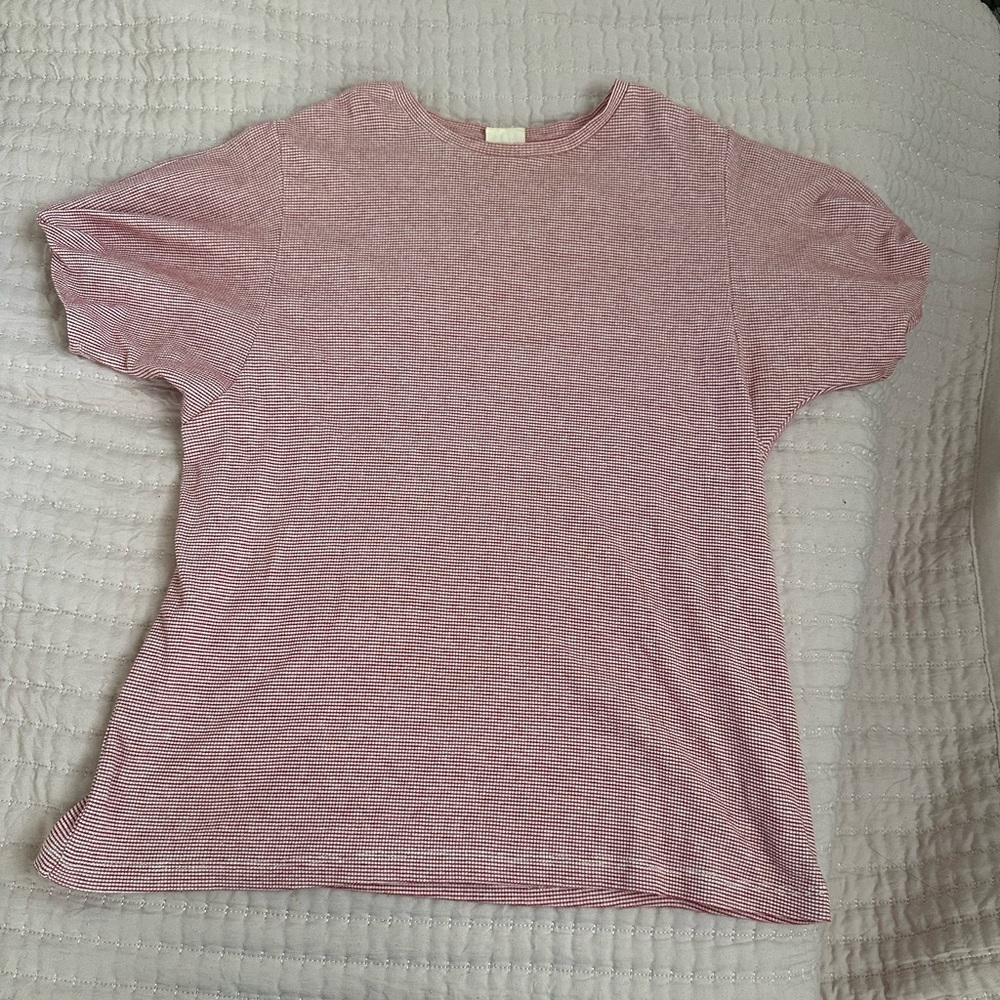 Red/white Zara Girls Collection blouse
